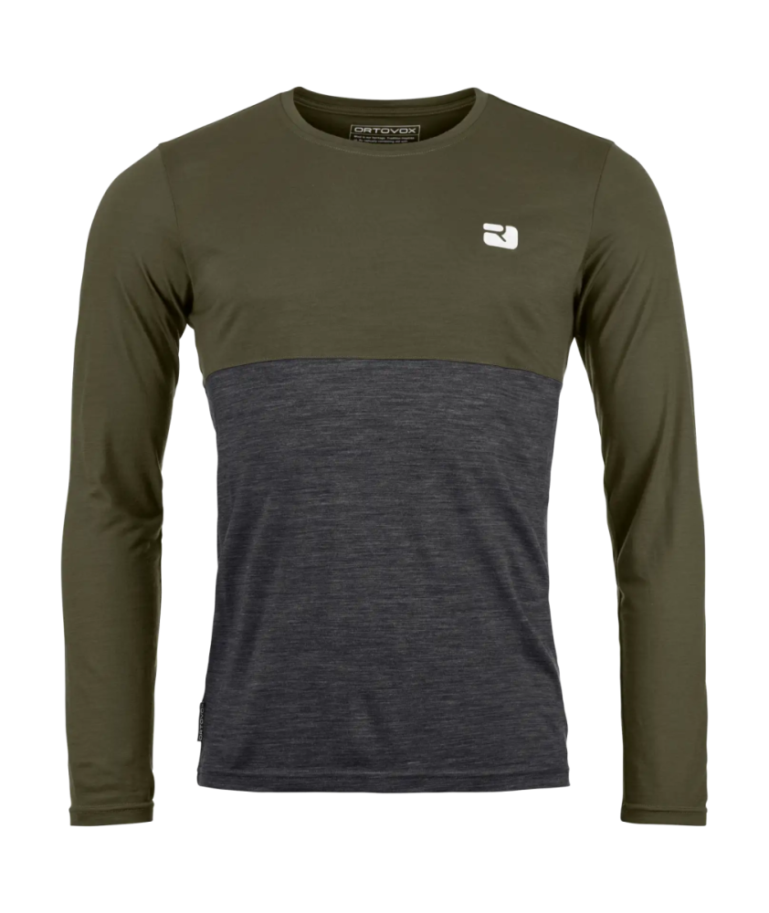 Ortovox 150 COOL LOGO LS M, dark wild herbs