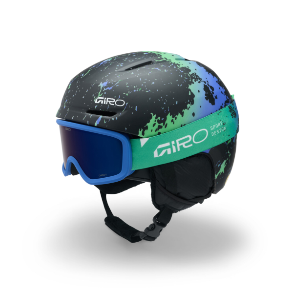 Giro Spur Combo, matte blue/green surge