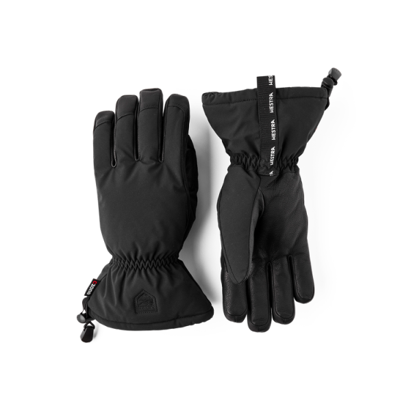 Hestra Mist - 5 Finger, black
