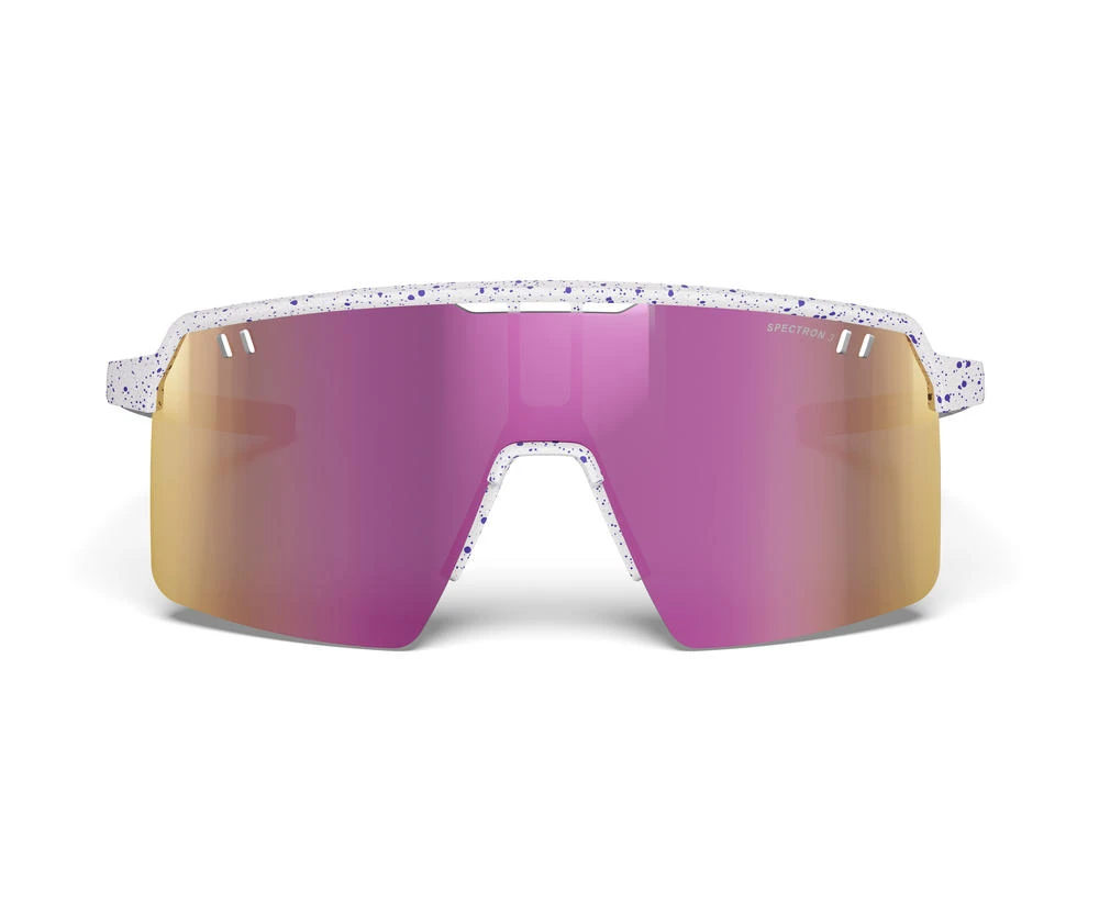 Julbo INTENSITY JUNIOR, Weiß / Violett Gesprenkelt, 7-12 Jahre