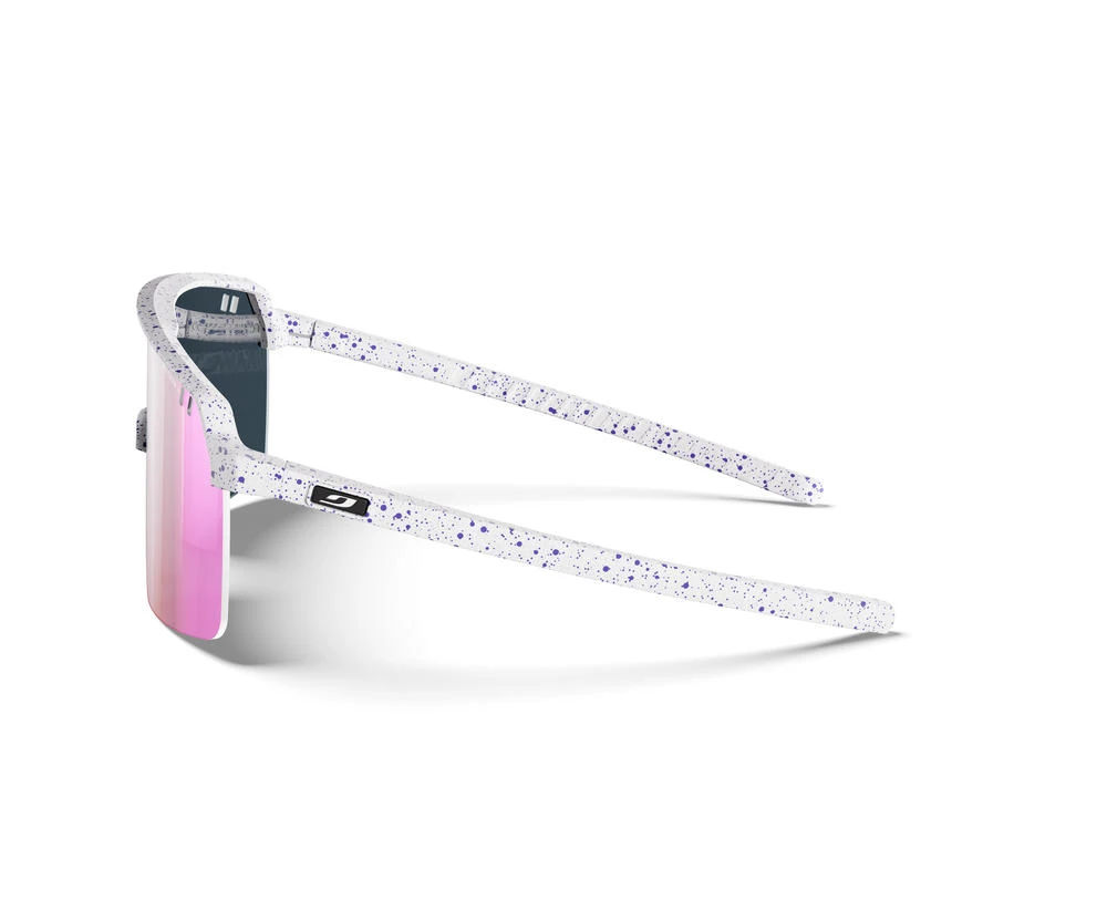 Julbo INTENSITY JUNIOR, Weiß / Violett Gesprenkelt, 7-12 Jahre