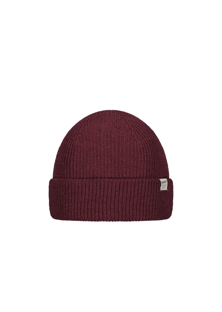 Barts Stonel Beanie dark red one size
