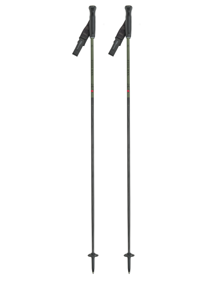 Van Deer PISTE CARBON, khaki/black, 115cm