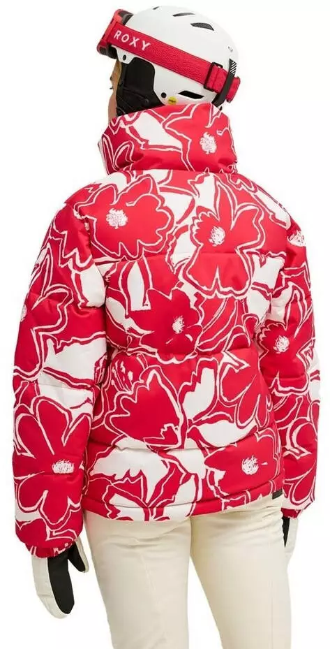 Roxy Snow Winter Rebel Jk, barberry floral flurries, Small