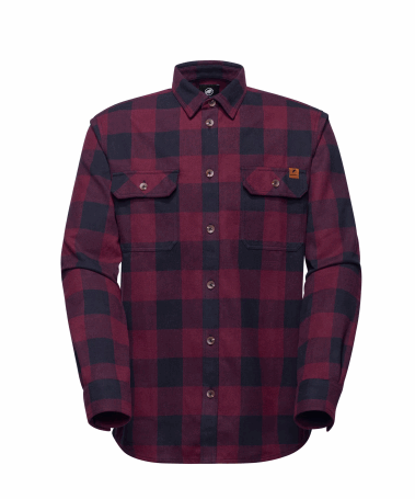 Mammut Tamaro Longsleeve Shirt Men, vin-black