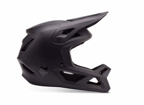 Fox Yth Rampage Helmet Rental, black, YM