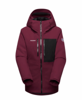 Mammut Hooded Jacket Women, vin-black