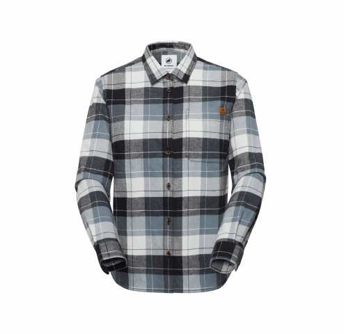 Mammut Trovat Longsleeve Shirt Women, silver sage-strata, L