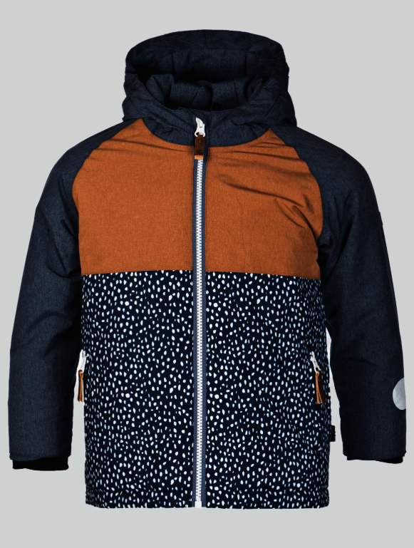 Rukka Gia Kinder Winterjacke, dress blue print, 104