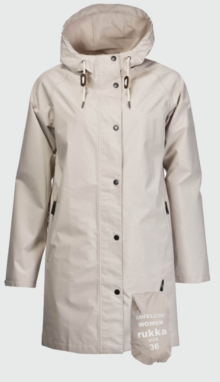 Rukka Travelcoat Damen Regenmantel, french oak, 36