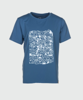 Rukka Rafi Funktions T-Shirt Kinder, mauve shadows, 152