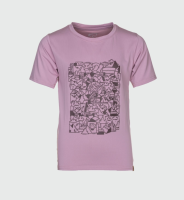 Rukka Rafi Funktions T-Shirt Kinder, mauve shadows, 152