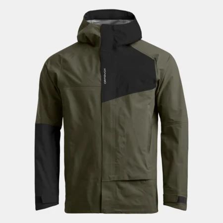 Ortovox SECEDA 3L JACKET M, dark wild herbs, XL