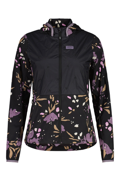 Maloja TamaraM. Printed, deep black brushflower