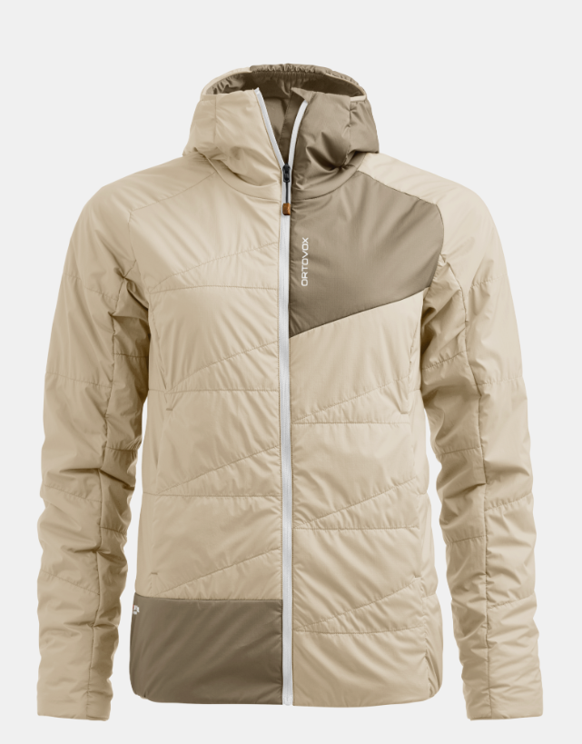 Ortovox SWISSWOOL PIZ DUAN JACKET W, white chalk, M