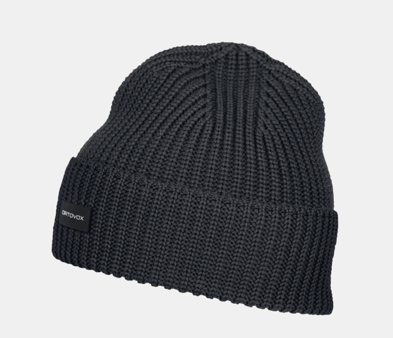 Ortovox COZY RIB BEANIE, black raven, 1SZ