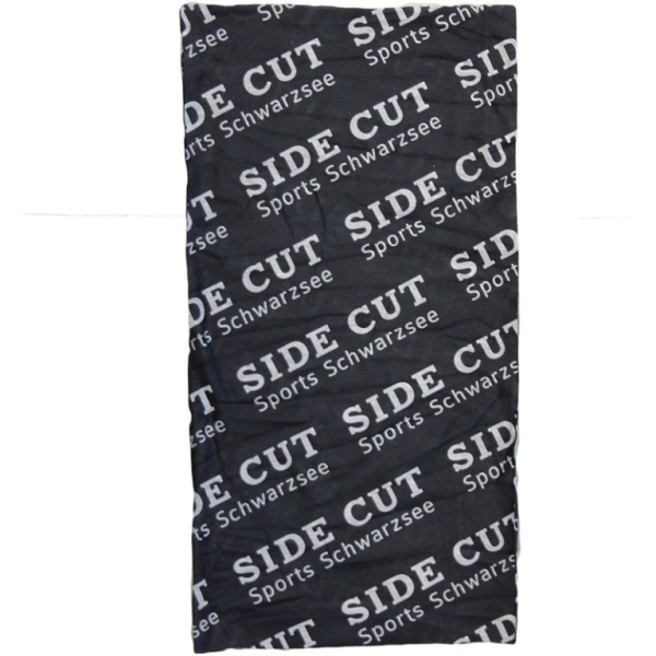 BergSee Side Cut Necktube, Black/White