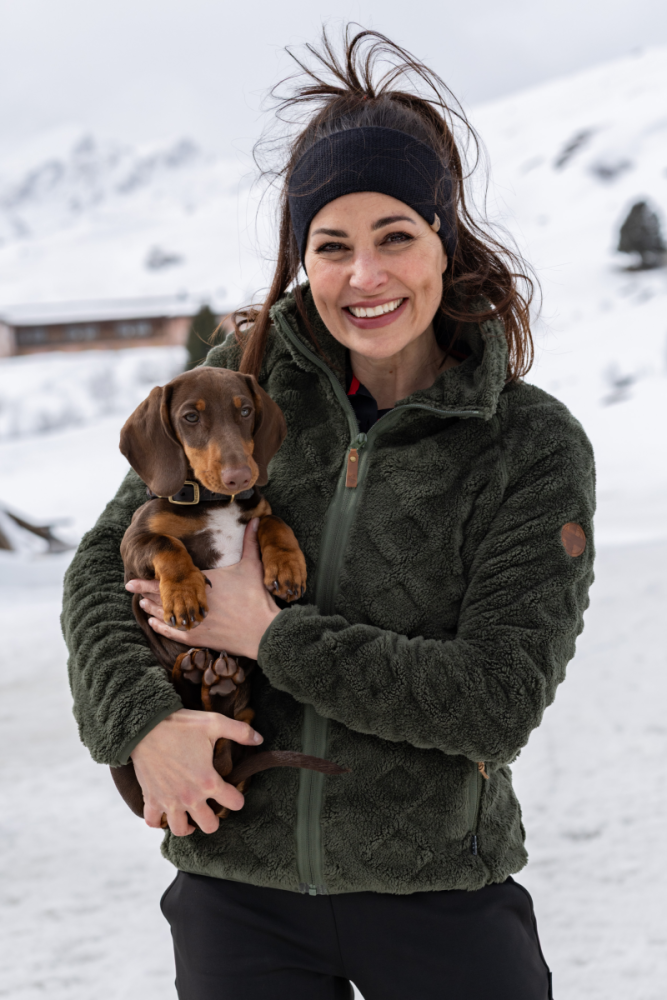 Rukka Rosemary Damen Fleece Jacke, black, 38