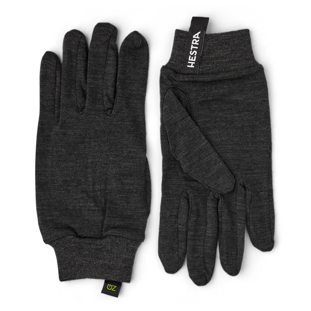 Hestra Merino Wool Liner Active, charcoal, 11