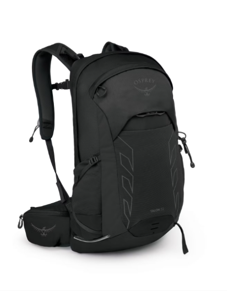 Osprey Talon 22, Black/CoalGrey, TU