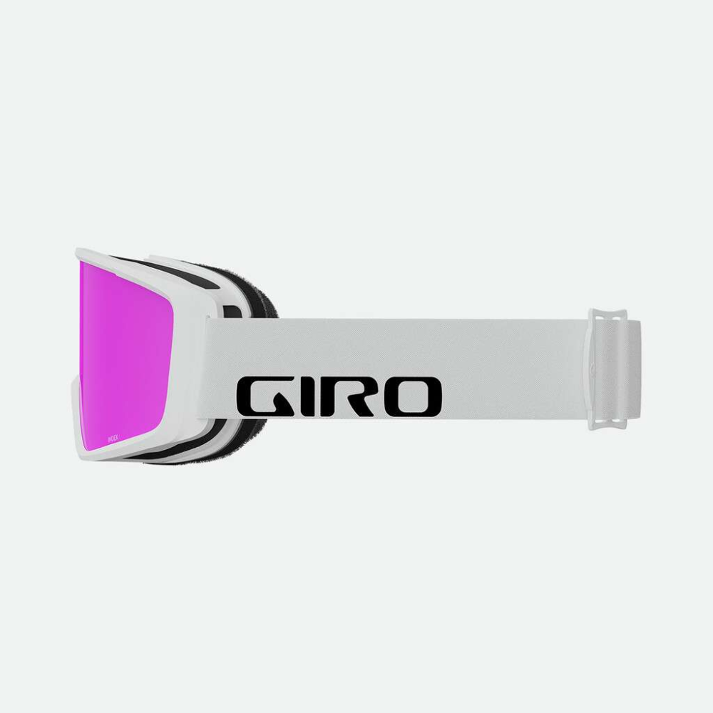 Giro Index 2.0 Vivid Goggle, white wordmark, vivid pink S2
