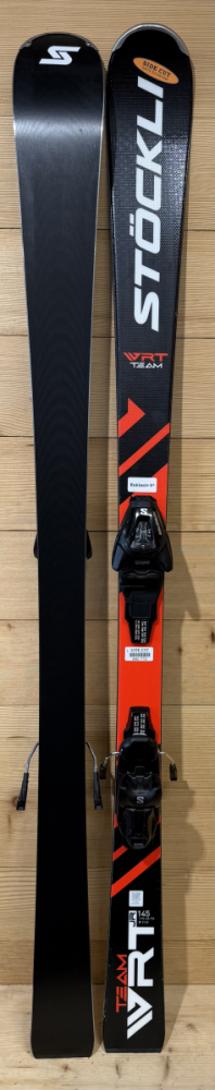 Stöckli TEAM-WRT / SALO L6 J70, red/black, 145cm