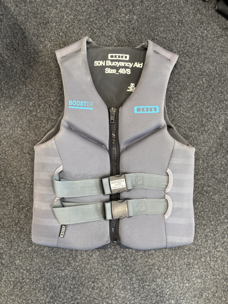 ION Booster Vest 50N FZ, grau, 48/S