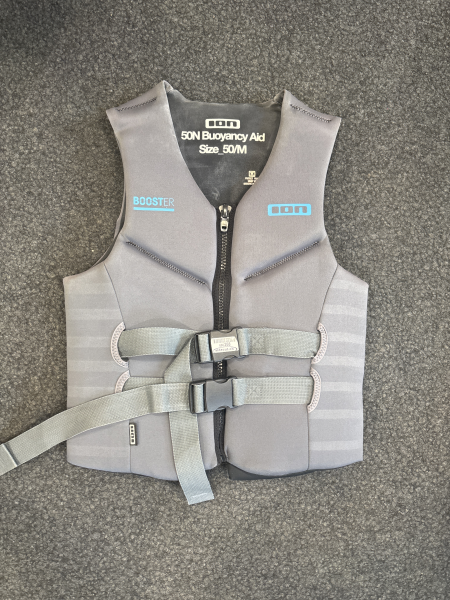 ION Booster Vest 50N FZ, grau, 50/M
