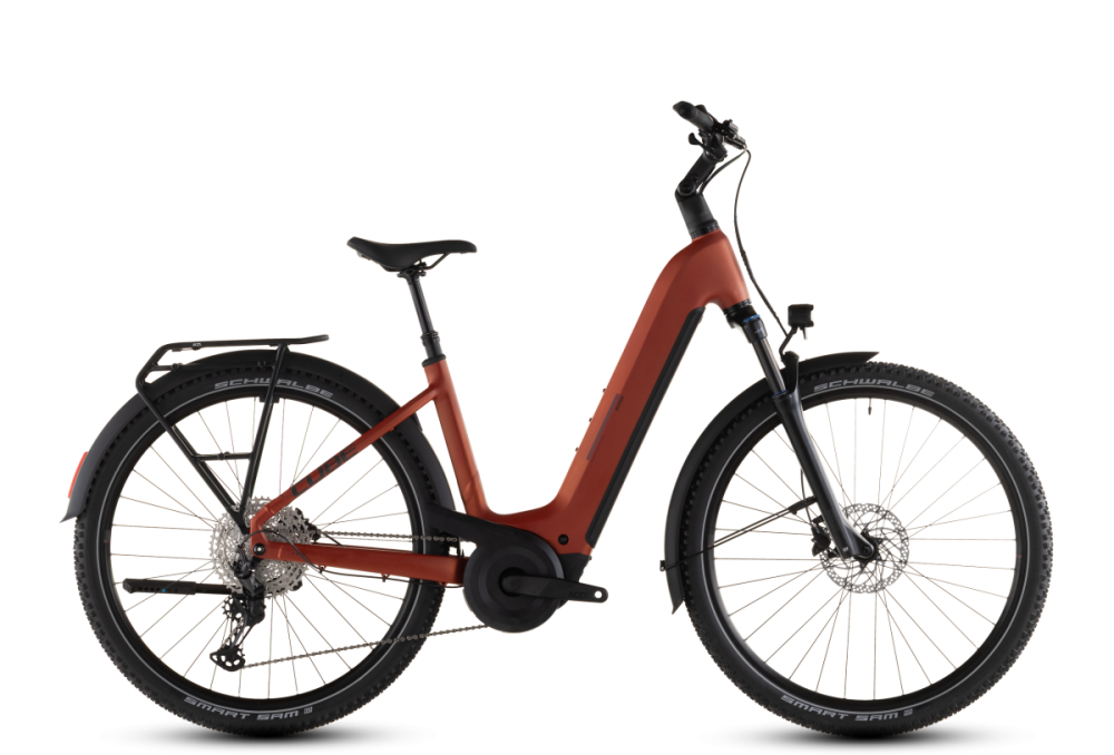 CUBE Nuride Hybrid Pro 800 chilli´n´black